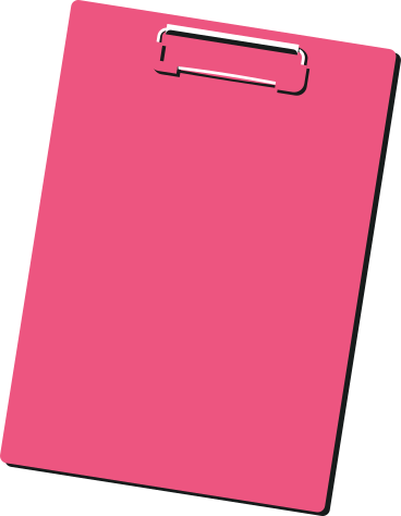 Pink clipboard PNG, SVG
