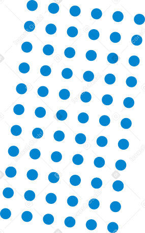 blue dots Illustration in PNG, SVG