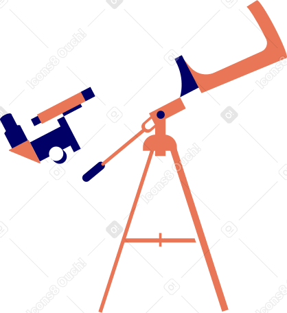 Telescopio bianco PNG, SVG
