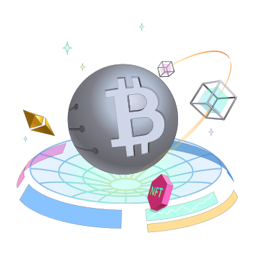 Bitcoin and other cryptocurrencies in blockchain PNG, SVG