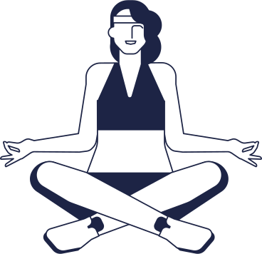 Женщина йоги в PNG, SVG
