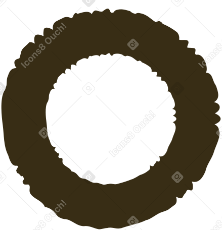brown ring Illustration in PNG, SVG