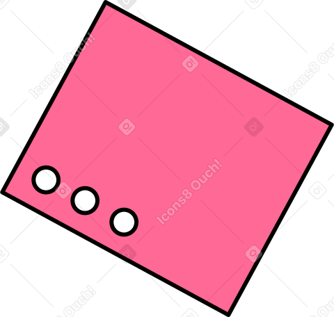 pink package box Illustration in PNG, SVG
