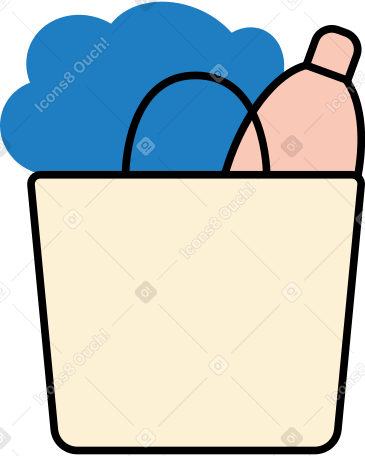 cleaning kit Illustration in PNG, SVG