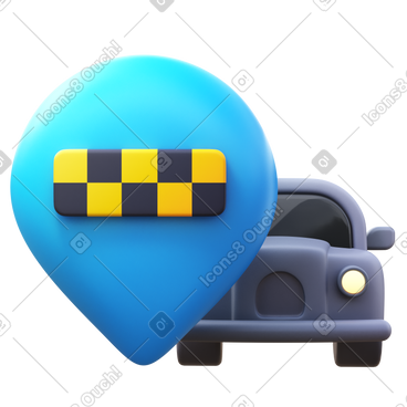 Cab stand PNG, SVG