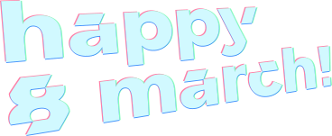 Text happy 8 march PNG, SVG