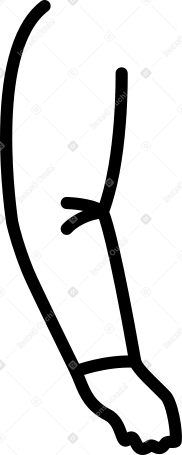 man's arm Illustration in PNG, SVG