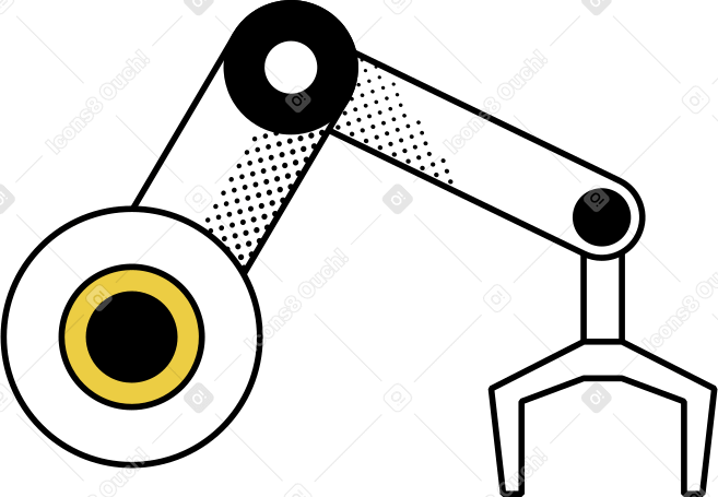 bras robotique PNG, SVG