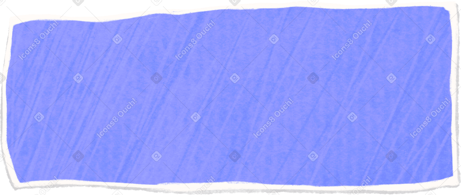 purple rectangle with torn edge Illustration in PNG, SVG