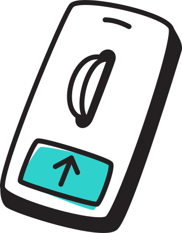 Phone with a button and a coin slot PNG, SVG