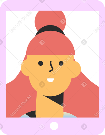 chica tableta PNG, SVG