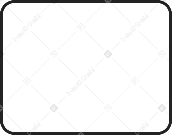 white rectangle Illustration in PNG, SVG