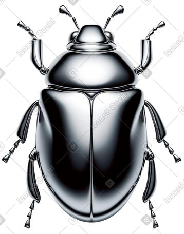 chromed bug PNG, SVG