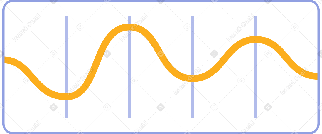 graph with curve Illustration in PNG, SVG