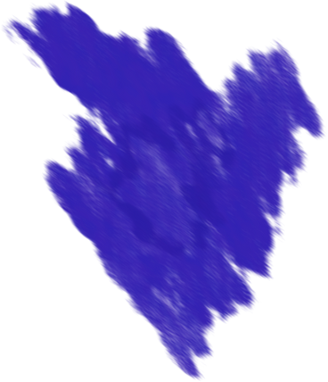 Forma sfocata blu PNG, SVG