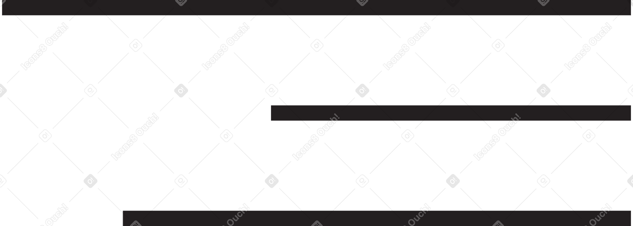 three black short lines PNG, SVG