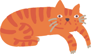 Gato acostado PNG, SVG