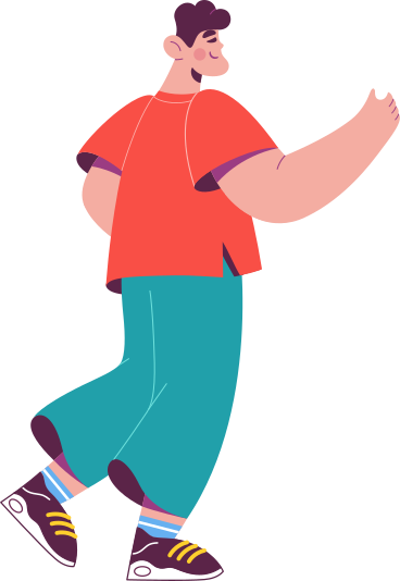 man turning his back PNG, SVG