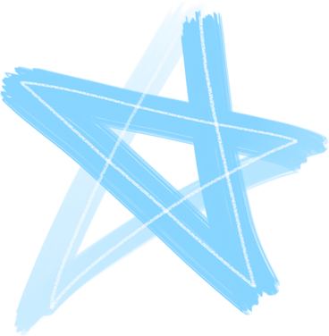 star blue PNG, SVG