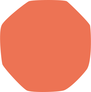 Оранжевый восьмиугольник в PNG, SVG