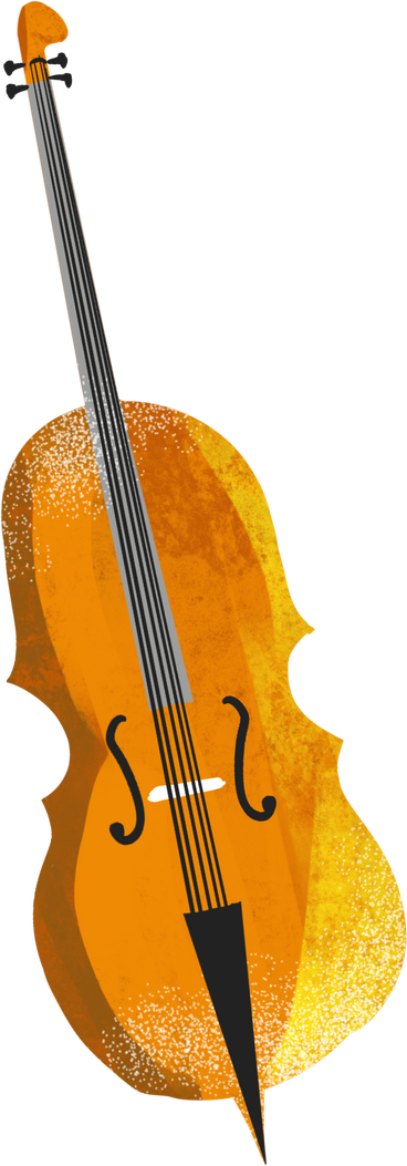double bass PNG, SVG