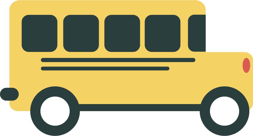 bus Illustration in PNG, SVG