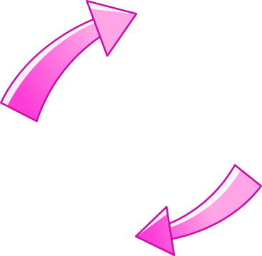 Freccia rosa PNG, SVG