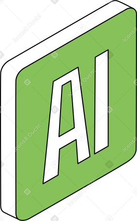 ícone de inteligência artificial PNG, SVG