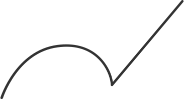 Черная вьющаяся линия в PNG, SVG