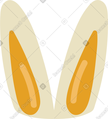 Rabbit ears PNG, SVG