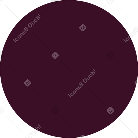 Круг коричневый в PNG, SVG