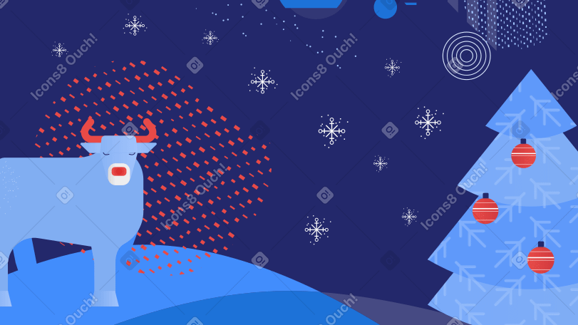 New Year is coming  Illustration in PNG, SVG
