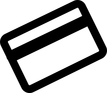rectangular bank card PNG, SVG