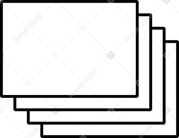 흰색 사각형 PNG, SVG