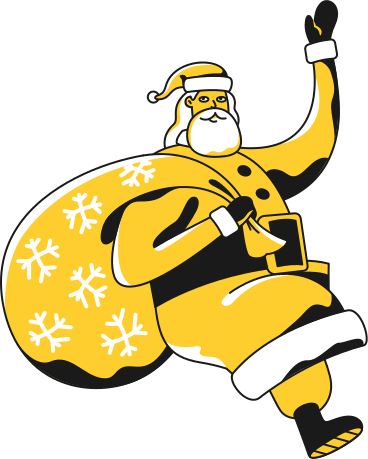 Weihnachtsmann PNG, SVG