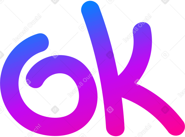 letter ok PNG, SVG