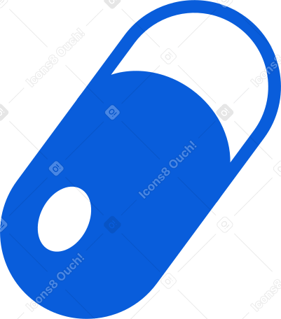 blue pill Illustration in PNG, SVG