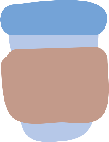 Paper cup with sleeve PNG, SVG