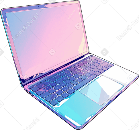 Computer portatile PNG, SVG
