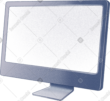 Computer monitor PNG, SVG