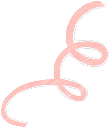 Confettis en spirale rose PNG, SVG