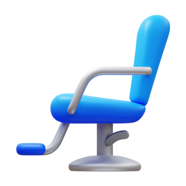 barber chair PNG, SVG