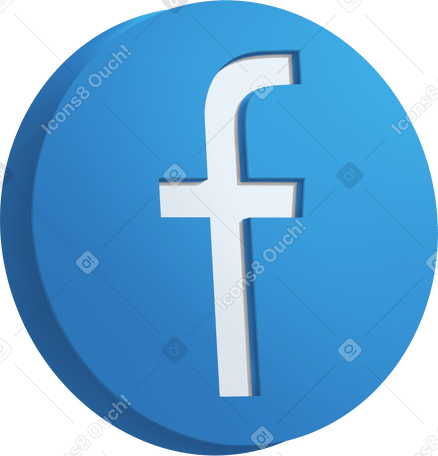 facebook icon в PNG, SVG
