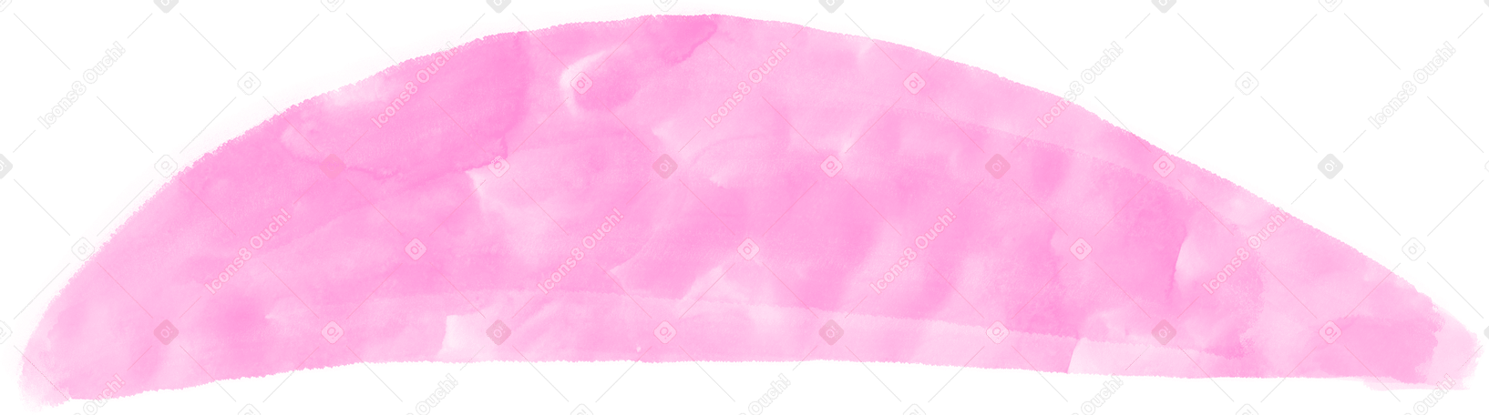 pink horizontal curvy shape PNG, SVG
