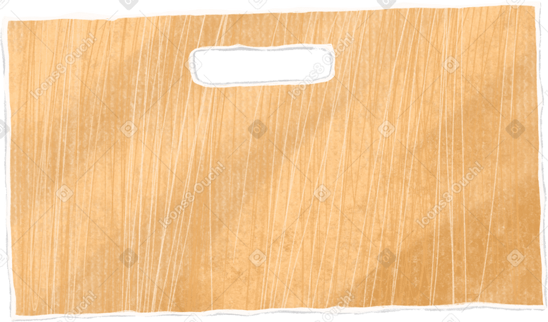 beige cardboard box with handle Illustration in PNG, SVG
