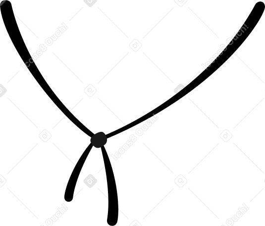 Завязки для накидки в PNG, SVG