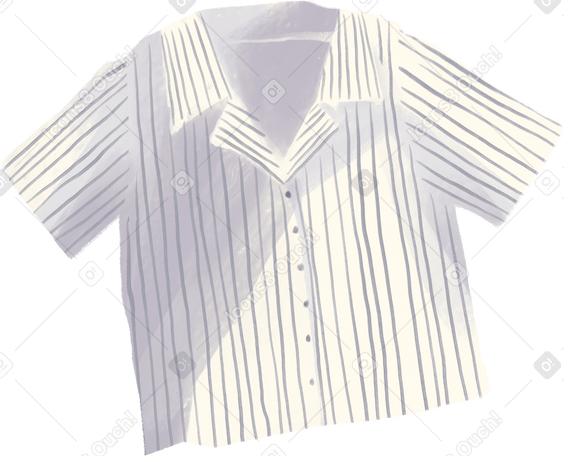 striped shirt PNG, SVG