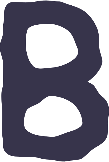 Letter b в PNG, SVG