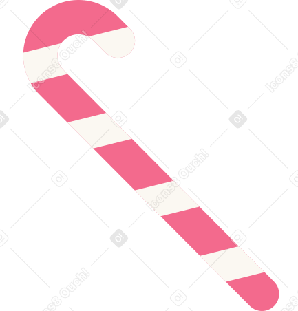 christmas candy cane PNG, SVG