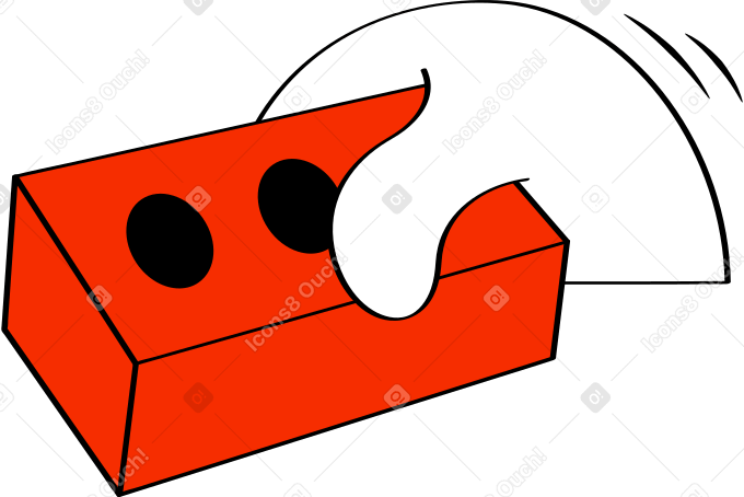 hand with brick Illustration in PNG, SVG